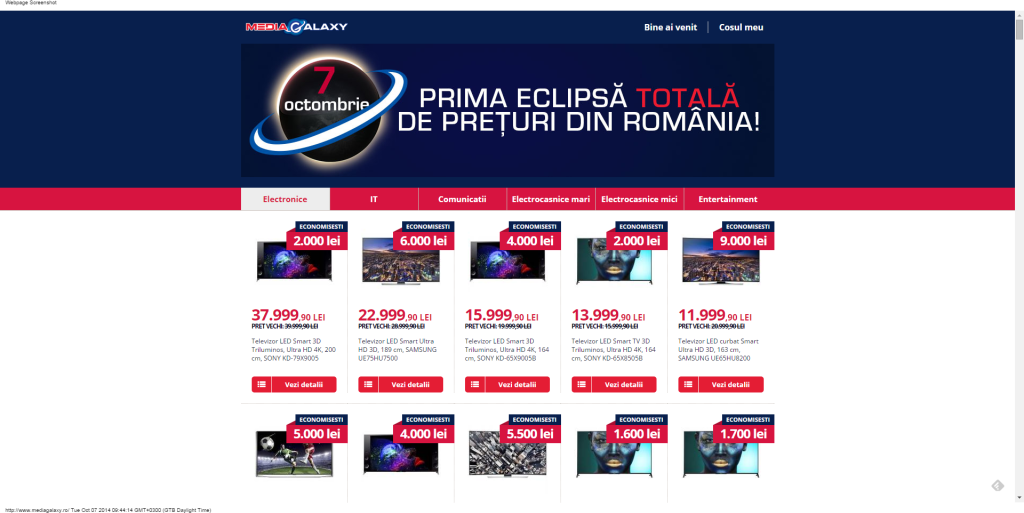 Prima eclipsa totala de preturi din Romania! - Mediagalaxy (1)