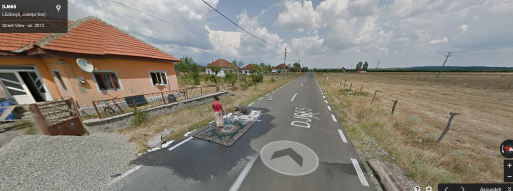 Google Maps in Romania
