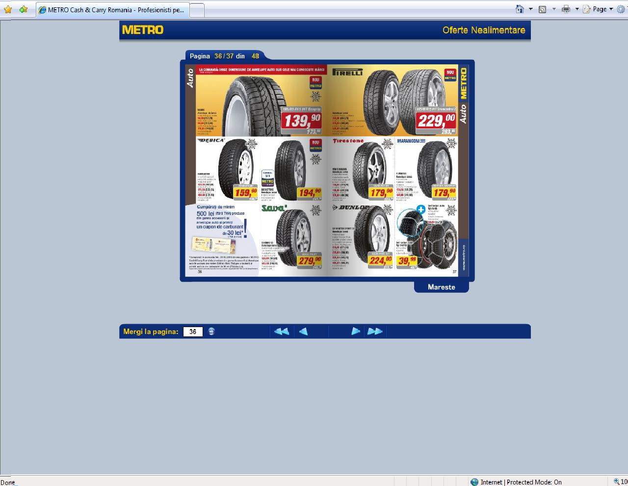 Catalogul online de la Metro este varză