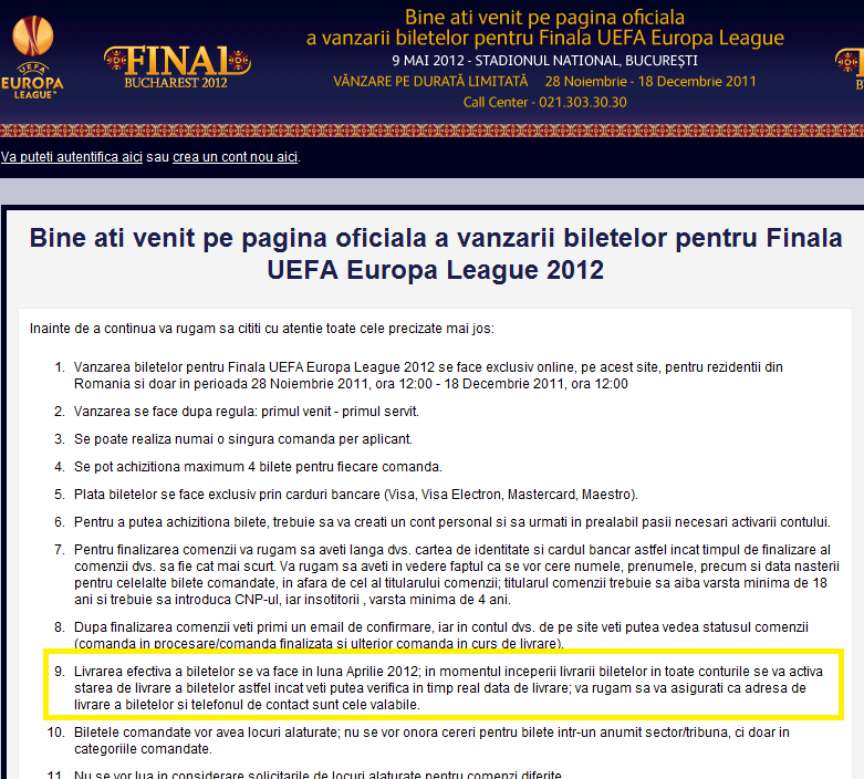 Cum să-ți bagi picioarele în organizarea unei finale de cupă europeană?