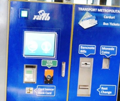 Tonomat RATB la Otopeni