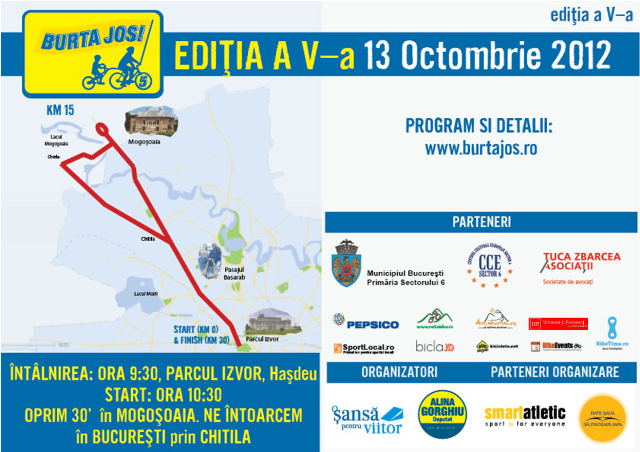Sambata particip la ”Burta jos!”