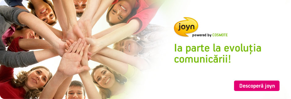 Aplicația joyn Cosmote