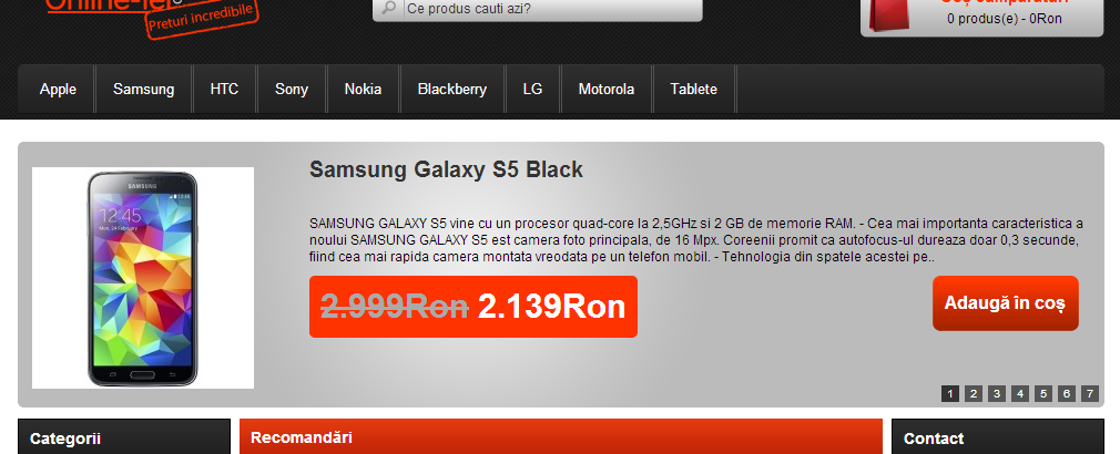 Mai multe magazine online au făcut fraudă cu telefoane și tablete