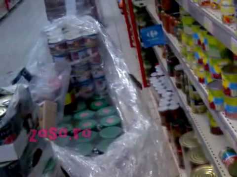Soarece in Carrefour Orhideea