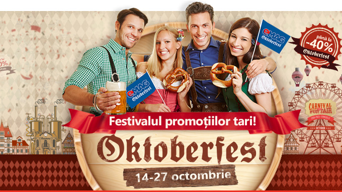 Reducerile toamnei la  eMAG Oktoberfest
