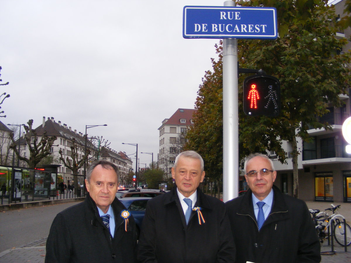 Rue de Bucarest in Strasbourg