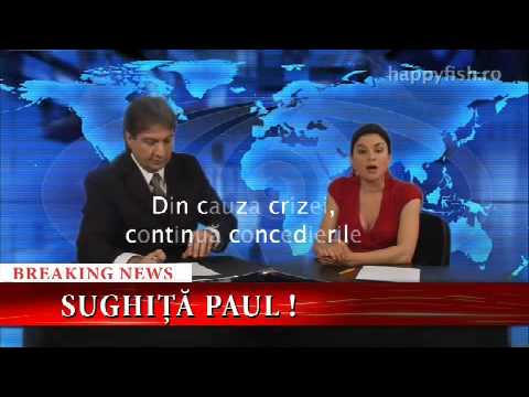 Criza in televiziune in varianta Happy Fish