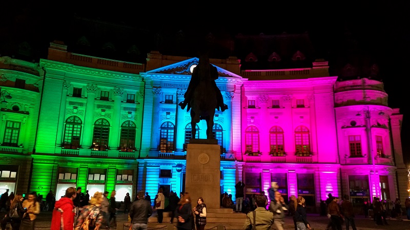 Impresii de la Festivalul Luminii din București